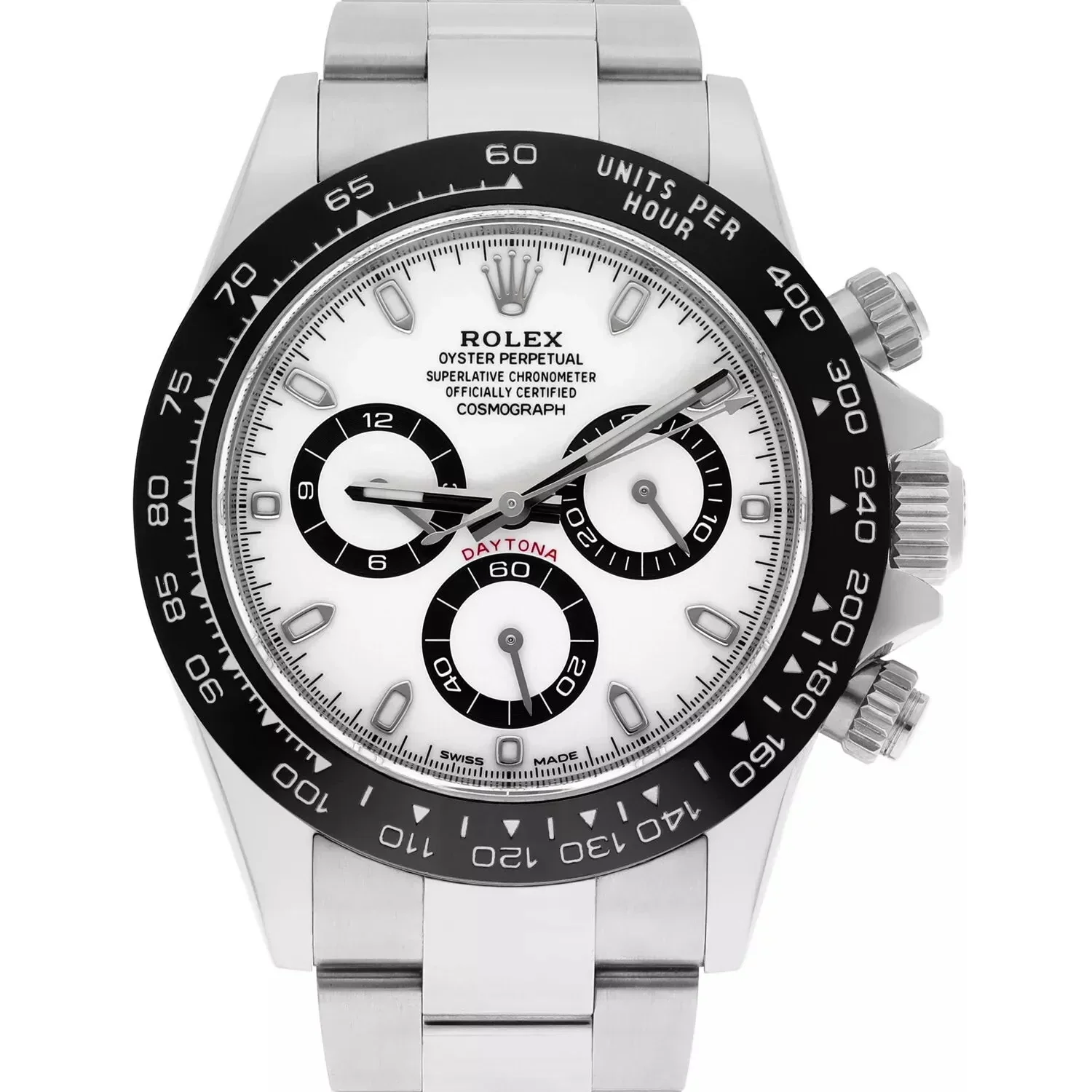 Rolex Panda Cosmograph Daytona Oyster, 40 mm, Oystersteel - Image 3