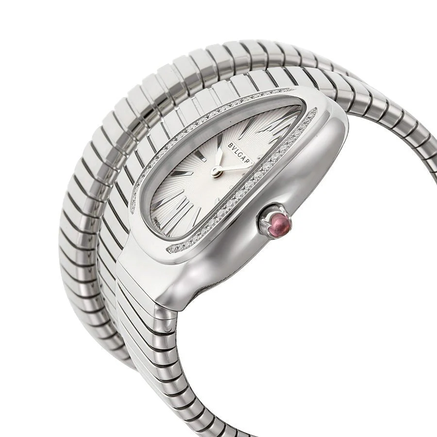 Bvlgari Serpenti Tubogas Silver Watch - Image 4