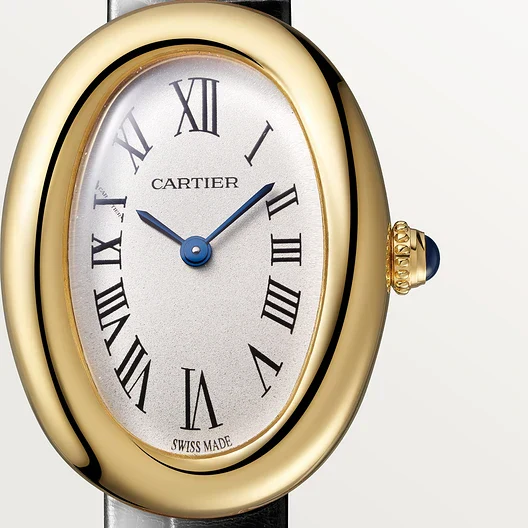 Cartier - Baignoire Watch - Small Watch Gold/Gold/Leather - Image 4