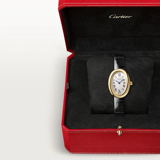 Cartier - Baignoire Watch - Small Watch Gold/Gold/Leather - Image 5