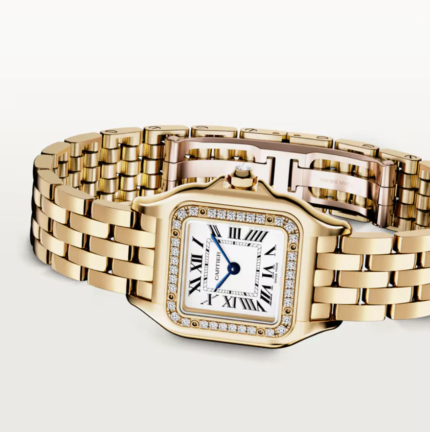 Cartier Panthre De Cartier Small Gold Woman Watch - Image 3