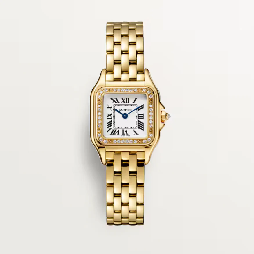 Cartier Panthre De Cartier Small Gold Woman Watch - Image 4