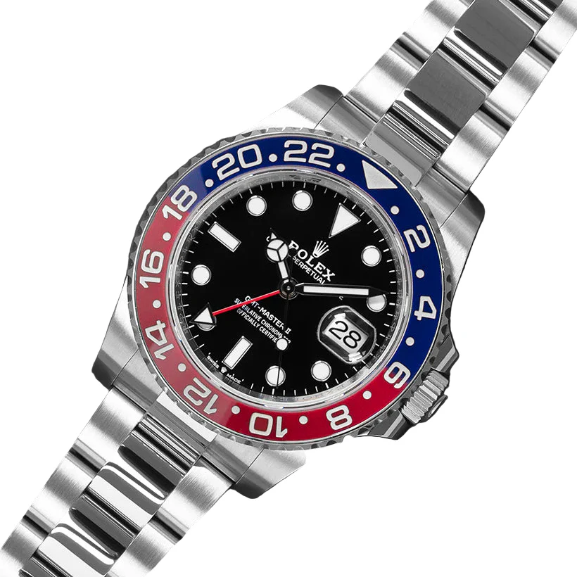 GMT-Master II Oyster, 40 mm, Oystersteel Reference 126710BLRO - Image 7