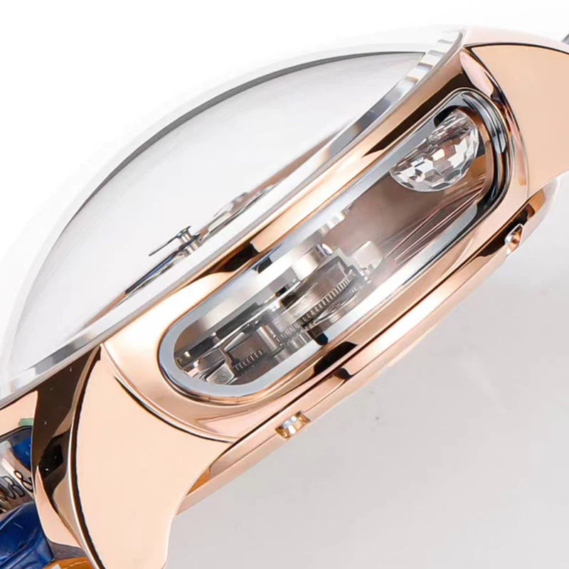 Jacob & Co Diamond-Encrusted Tourbillon Mechanical Wristwatch With Luxury Watchbox 47mm - Image 6