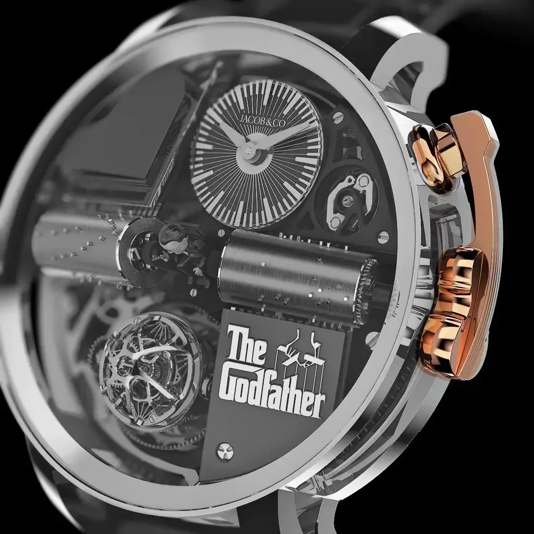 Jacob & Co. Opera Godfather Musical Watch Rose Gold - Image 6