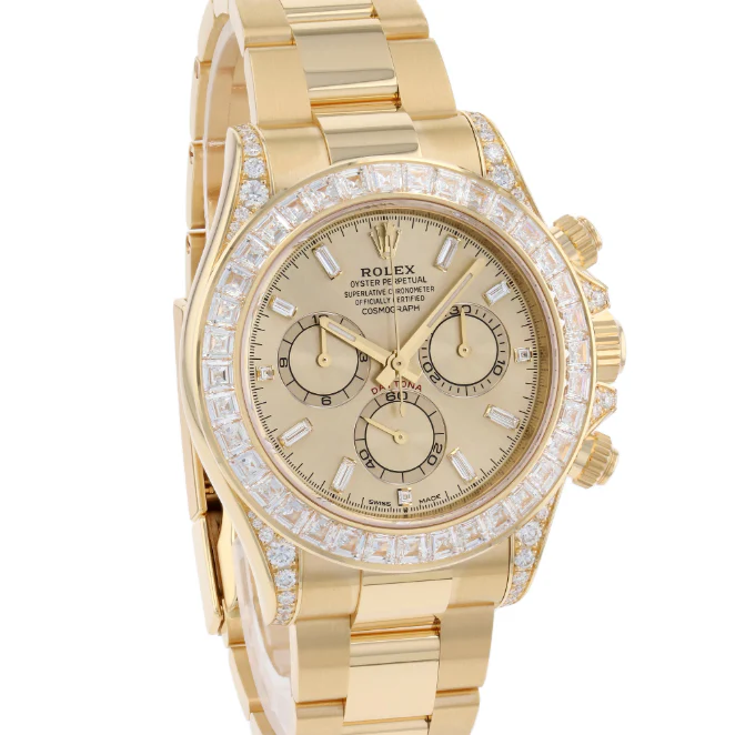 Rolex Cosmograph Daytona Oyster, 40 mm, yellow gold and diamonds - Image 6