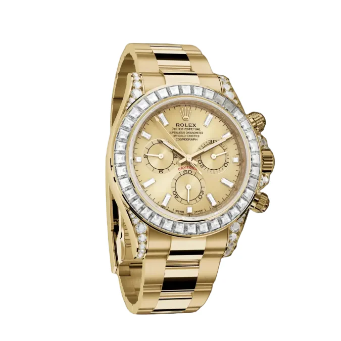 Rolex Cosmograph Daytona Oyster, 40 mm, yellow gold and diamonds - Image 7
