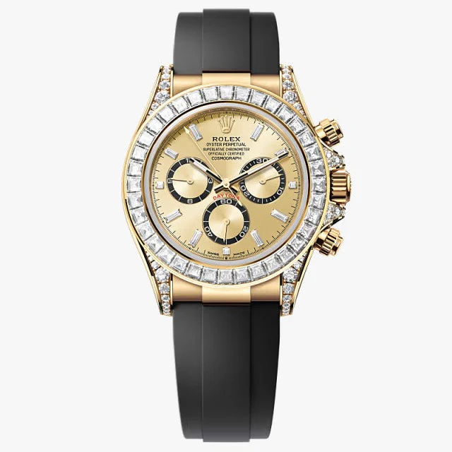 Rolex Cosmograph Daytona Oyster, yellow gold and diamonds