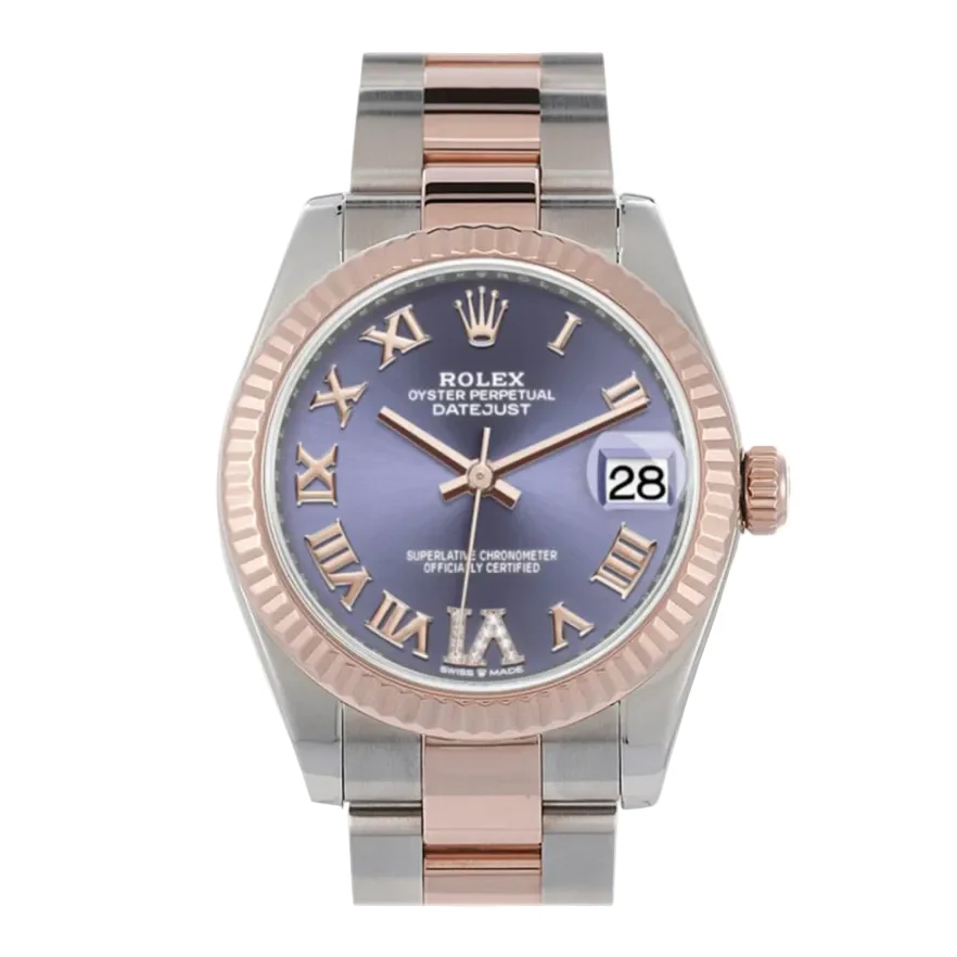 Rolex Datejust 31 Oyster, 31 mm, Oystersteel and Everose gold - Image 4