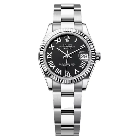 Rolex Datejust 31 Oyster, 31 mm, Oystersteel and white gold