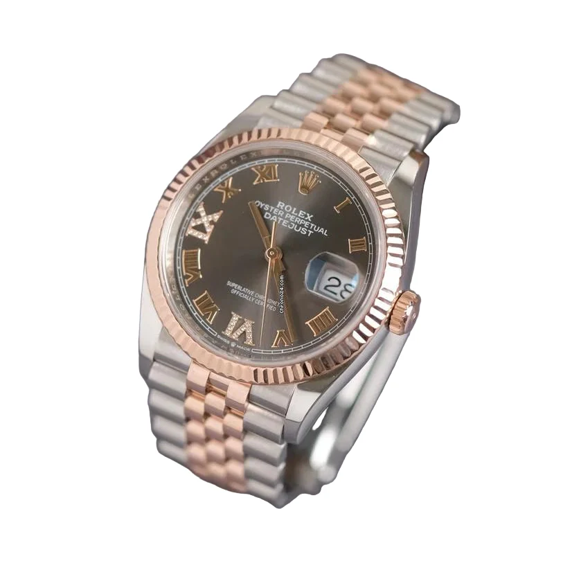 Rolex Datejust Oyster, 26 MM, Silver And Rose Gold - Image 5