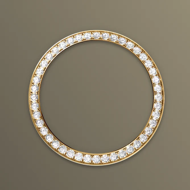 Rolex Lady-Datejust Oyster, 28 mm, yellow gold and diamonds - Image 3