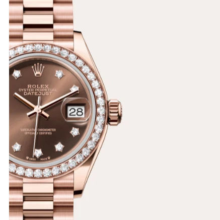 Rolex Lady-Datejust Oyster, Everose Gold and Diamonds - Image 4