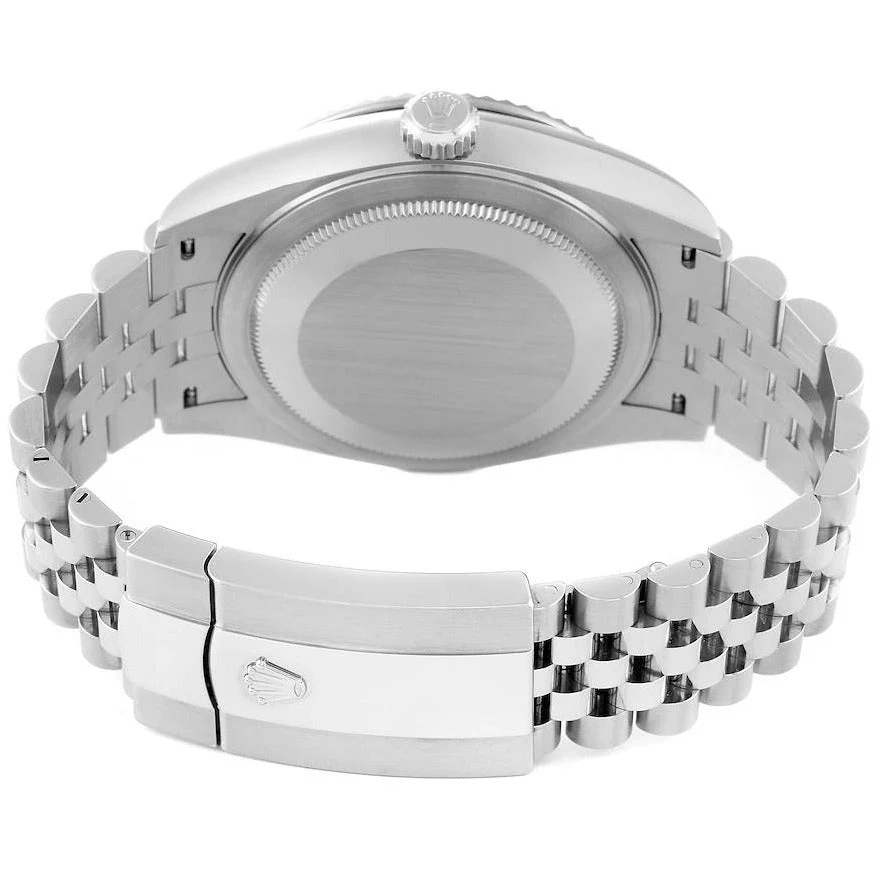 Rolex Sky-Dweller Blue Dial Steel Jubilee Bracelet Men's Watch 42mm - Image 4
